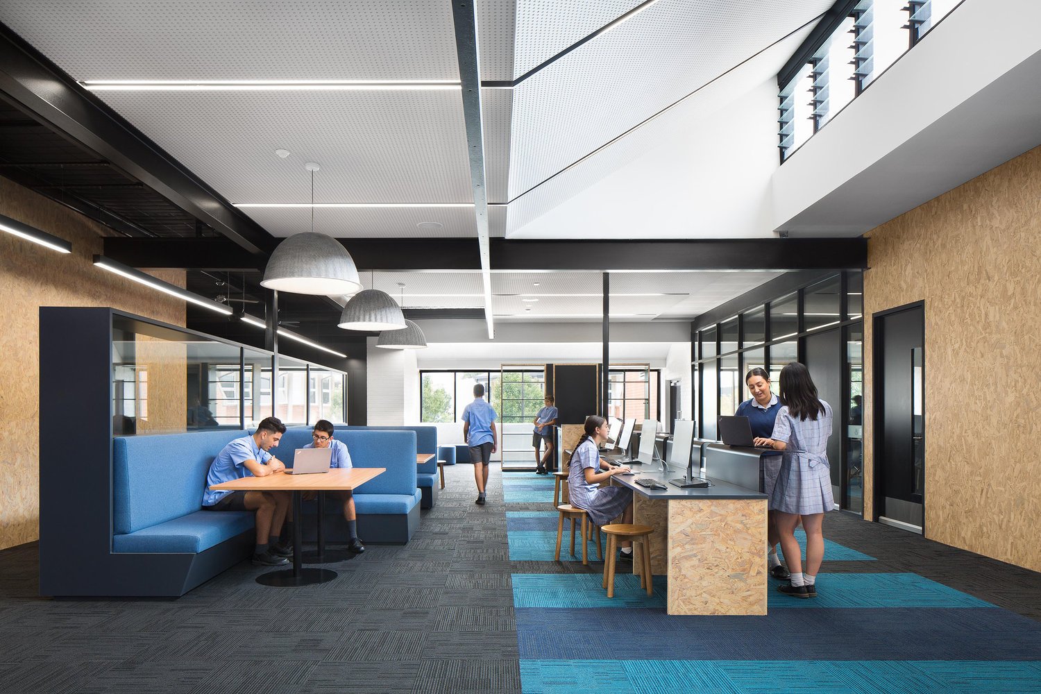 Social Learning Areas in Libraries by VE Furniture