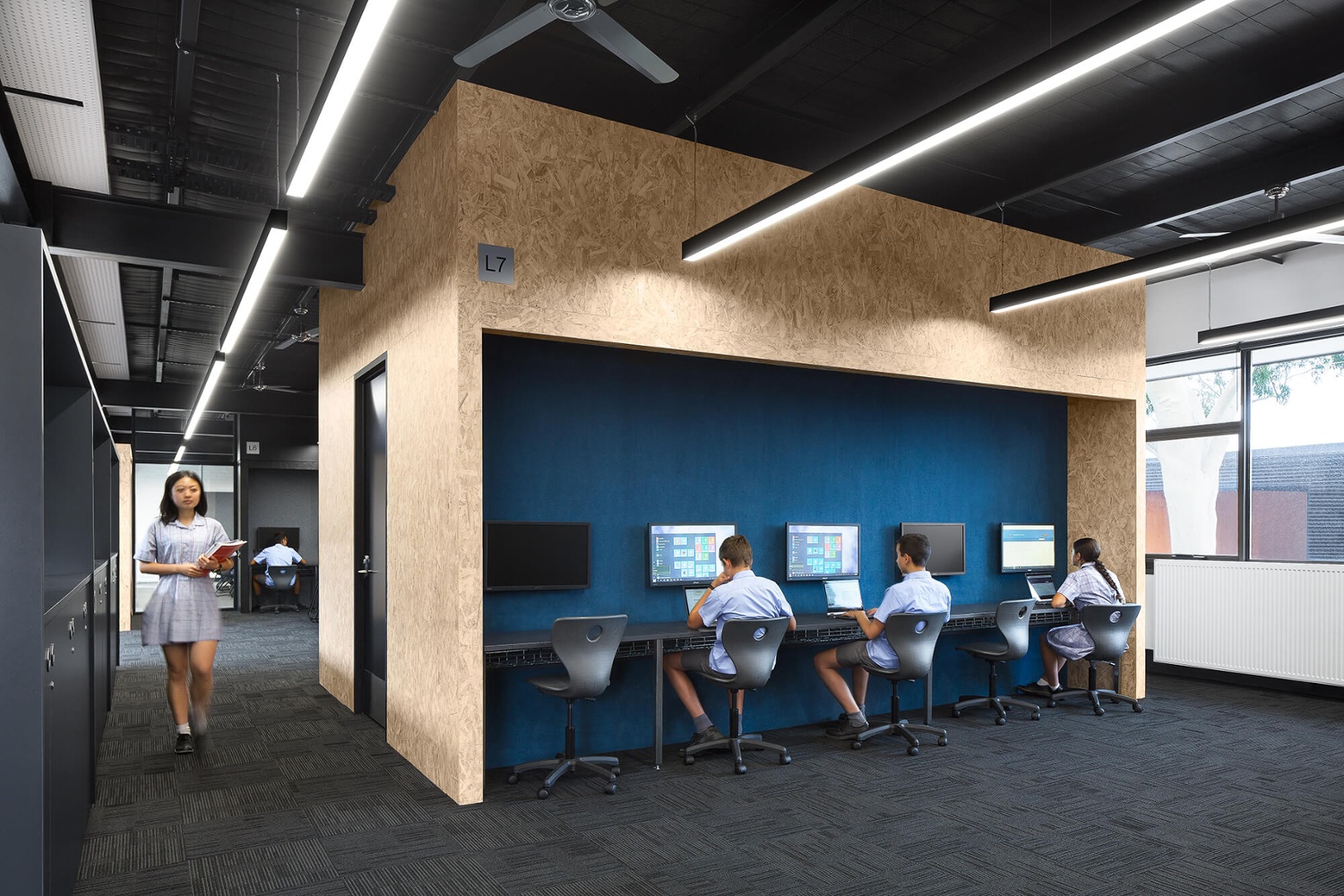 Quiet Study Zones in Libraries by VE Furniture